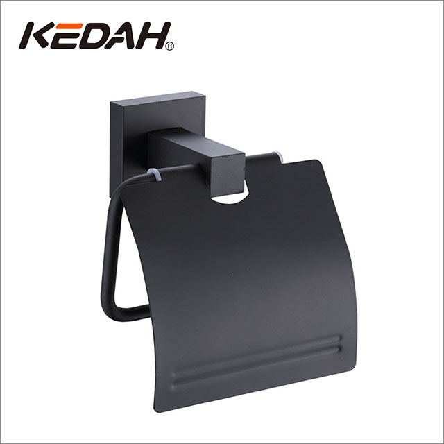 Square Aluminum Toilet Paper Holder