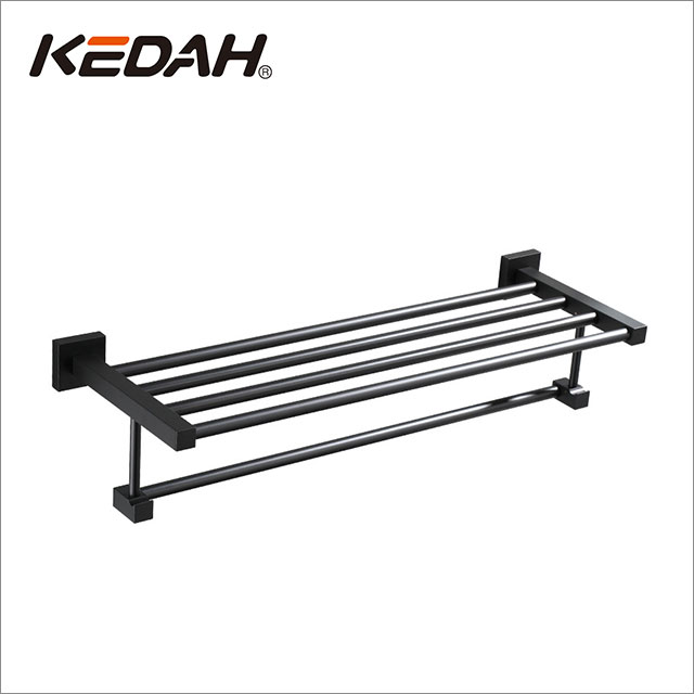Square Aluminum Towel Rack