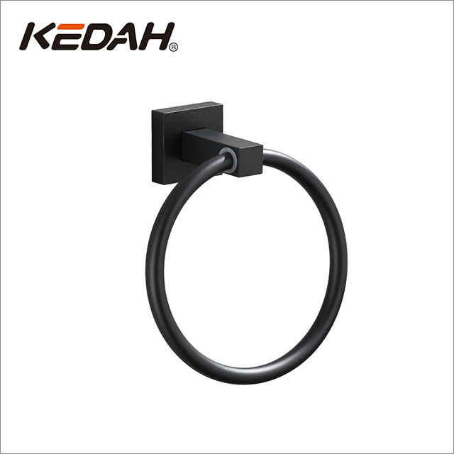 Square Aluminum Towel Ring